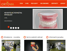 Tablet Screenshot of ortovia.com